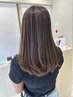 【リピート率No.1☆】カット+ファイバープレックスカラー+髪質改善Tr￥11200