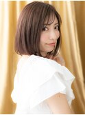□グレージュアッシュ美髪前下がりボブ403北浦和20代30代40代