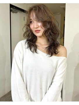 ニコフクオカヘアーメイク(NIKO Fukuoka Hair Make) 【NIKO】ブリーチなしダブルカラー.グレージュ