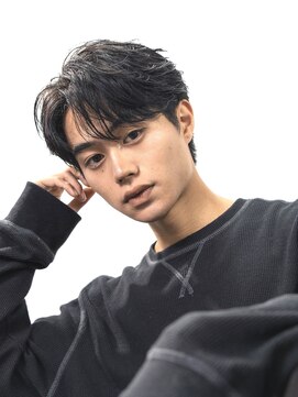 テクト バイアッシュ 吉祥寺店(Tect by Ash) フェザーパーマセンターパート毛流れパーマニュアンスパーマ