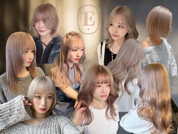 ENTER 天神店 髪質改善/ケアブリーチ/ダブルカラー