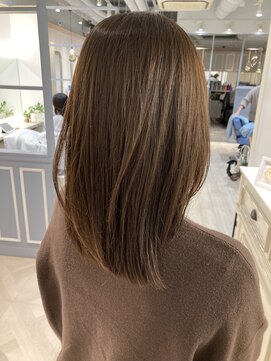 シェノン 赤羽店(CHAINON) イルミナカラーココアベージュ艶髪髪質改善カラー赤羽