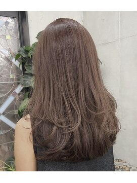 ブレス バイ ファースト 大和吉岡店(Breath by first) 【大和町美容室】イルミナベージュブラウン&髪質改善オージュア