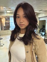 ナループロアボタン(Nalu pu loa BOTAN)&nbsp;海外風レイヤーカット/ミディアムレイヤー/バタフライレイヤー