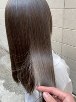 ジェコ ブラン(gecko. brun) 透明感グレージュ/赤み消し/外国人風カラー #武蔵小山美容室