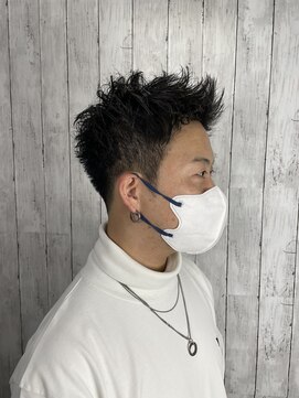 ビューティドレッセヤマノ 池袋パルコ(Beauty Dresse YAMANO) 【MEN'S HAIR】【ショート】【テーパードフェード】【メンズ】