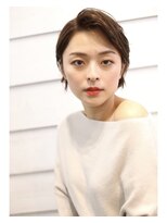 ニューライン 豪徳寺 山下(New-Line)&nbsp;モテ髪カタログショート美肌カラー　ニュアンスカラー