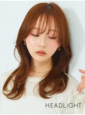 小顔似合わせ大人くびれミディアムレイヤー韓国イメチェンウルフ