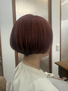 イトビューティーサロン(ito Beauty Salon)の写真/髪色が映える、艶を意識したカラーリングが人気！あなたに合ったカラー×ケアをご提案★