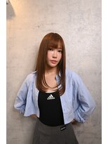 ウィローズ(WILLOW'S)&nbsp;暖色ブラウン×まとまるナチュラルストレートロング