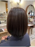 ノーアイロンで超さらさらな髪質改善ストレート