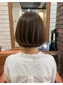 まとまりのある大人可愛いボブ【302スタイル】