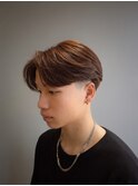 【毛流れを活かしたナチュラルセンターパート】