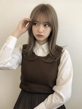 パル ミーツ(pal meets) 可愛らしい柔らかレイヤースタイル