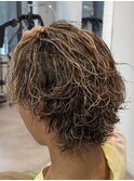 サーフカールメンズパーマシャドウパーマ