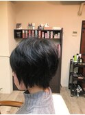 ナチュラルショート ストレート