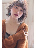 plumyイルミナカラーxデジタルパーマxヘルシーレイヤーx黒髪