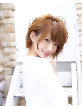 ロンドローズ 名古屋(Lond damaskRose) 【Lond damaskRose】川瀬賢翁　色っぽモテショートスタイル