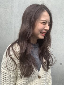 ヘアーメイクオズ(hair make O/S) 【KON】ラフなロングウェーブ