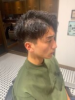 ブリランチン アイチダイガクマエ(Brilliantine Aichidaigakumae)&nbsp;アップバングで爽やか♪ソフトツイストスパイラル☆