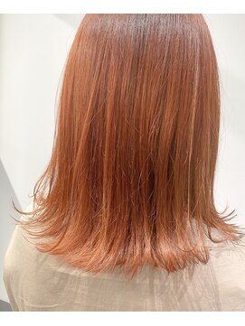 ジーナ 渋谷駅前(Zina) 小顔セミウェットウェーブピンクベージュハイライトカラー