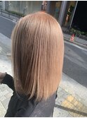 #黒髪#ボブルフ#ネビージュ#小顔#ワンレン
