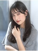 シースルーフェザーロング[似合わせカット/美髪/大人かわいい]