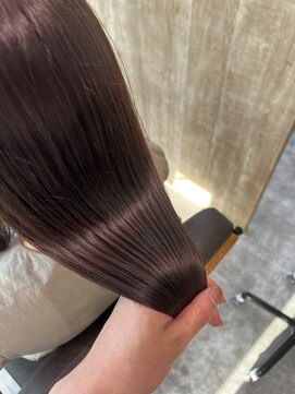 テラスヘア センダイ(TERRACE hair SENDAI) 艶髪ミディアム【イノアカラー使用】