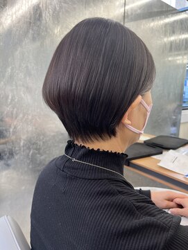 バサ 池袋東口店(BASSA) 【Toda】30代40代50代人気☆艶カラー×くびれショートヘア☆