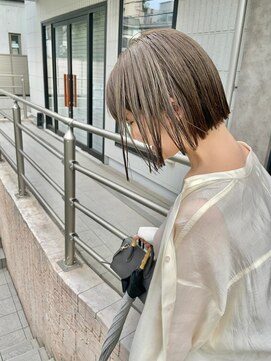 ロット 横浜(lot) 切りっぱなしぱつっとボブ×メルティカラー[横浜駅]