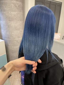 ルーブ トウキョウ(Loob. TOKYO) ディープブルー、ブリーチカラー、イルミナカラー、韓国風カラー