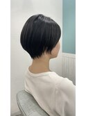 大人可愛い30代40代50ショートボブショート丸みショート