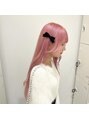 ウィル 横浜(WILL) pure pink♪ケアブリーチありwカラー淡め暖色カラー人気です◎