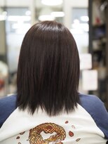 倶楽部ヘアーズ 醍醐本店(HAIR'S) 髪質改善ストレート。伸ばしかけヘア