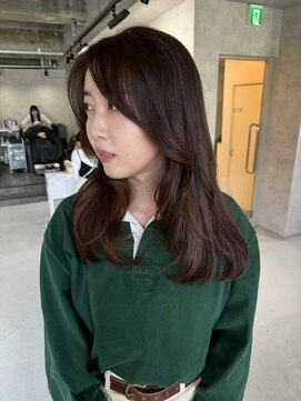 ネアー 新潟(NEER) レイヤーロング/ヘルシースタイル/ベージュピンク新潟]