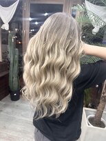 ココテラス(coco terrace)&nbsp;ブリーチカラー/ケアブリーチ/髪質改善/ミルクティーアッシュ