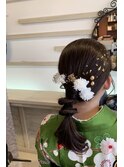 ヘアアレンジダウンアレンジ
