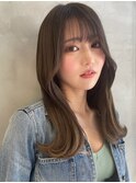 レイヤーカット/ボブ/髪質改善/チェリーブラウン