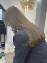 アルコイリスバイドールヘアー(ARCOIRIS by Dollhair)&nbsp;都島/透明感/ブリーチなし/グレージュ/赤み消しカラー