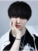 ナチュラル束感スマートラウンドマッシュ