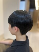 ヴィヴァーチェイルソーレ(VIVACE ilsole)&nbsp;爽やかメンズ☆無造作ツーブロックマッシュナチュラル黒髪