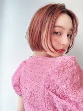 フリティ 大阪西梅田店(friity) ブリーチグレージュベージュショートボブショートレイヤー学割