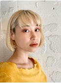 惚れ惚れボブ丸みボブ