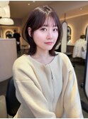 似合わせカットサイドバング結べるボブ小顔カットレイヤーM02
