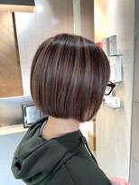 エイト 沖縄豊崎店(EIGHT toyosaki)&nbsp;【EIGHT 豊崎】お客様スタイル_ボブハイライト