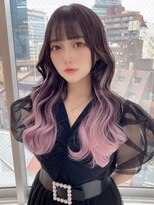 ラピステン 福岡天神 大名店(Lapis)&nbsp;担当_原島/エクステ/レイヤー/ブリーチ/髪質改善/ブリーチなし