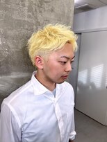 キング 楠葉店(K!ng)&nbsp;波巻きツイストスパイラルパーマ/フェザーパーマ/眉毛/メンズ