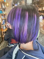 オーバーキャプテンネイキッド(OVER CAPTAIN NAKED)&nbsp;ランダムパープルボブ