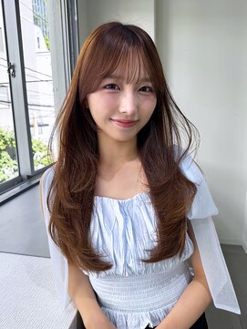 アンジェリカ 広島駅前店(ANGELICA) ANGELICA ハニーベージュ 韓国風レイヤー 大人かわいい