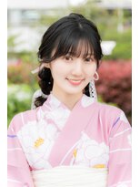 バサラ 池袋店(VASARA)&nbsp;ツインテアレンジ♪着物ヘア/浴衣ヘア/卒業式ヘア/成人式ヘア